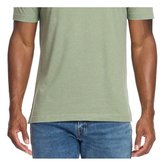 New Mens Green Short Sleeve Tee Relaxed Fit Size XL WP Weatherproof - Picture 6 of 7